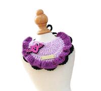 Collar reflectante para mascotas, accesorio de disfraz de Halloween, ajustable, collar de poliéster resistente, collar de noche para mascotas