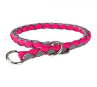 Collar semi-estrangulador Cavo - Fucsia/Grafito - Mediciones: 43-51 cm/Ø 18 mm