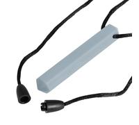 Collar sensorial Chewelry - Colgante de silicona para masticar, collar de masticación sensorial | Soporte de motor para niños TDAH Accesorio para masticar en forma de gema para hombres y mujeres