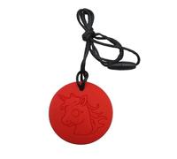 Collar sensorial para masticar, ideal para niños o adultos a los que les gusta morder o tienen autismo, juguetes masticables de silicona, colgante para masticar para niños y niñas, collares para