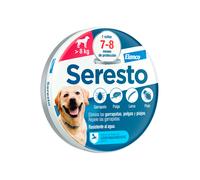 Collar Seresto para Perros: Protección Total 8 Meses Más de 8 kg - 2 unidades