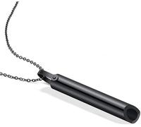 Collar silbato, entrenador de respiración, dispositivo de reducción de estrés, herramienta de alivio de ansiedad, regula la respiración, reduce la frecuencia cardíaca, portátil, adecuado para adultos