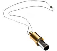 Collar silbato, entrenador de respiración, dispositivo de reducción de estrés, herramienta de alivio de ansiedad, regula la respiración, reduce la frecuencia cardíaca, portátil, adecuado para adultos