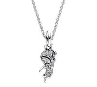 Collar Spider Man Negro Plata Vintage Halloween Spiderman Collar Con Encanto Versátil De Moda Cyberpunk SpiderMan Estilo Colgantes Y Collares De Superheroes SpiderMan Para Hombres Y Mujeres