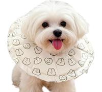Collar suave de cono para gatos | Collar ajustable antilamidos, cono para perros, lindo, suave, impermeable y antimordeduras, cuidado de heridas y cachorro, hogar, viajes, protección para todas las