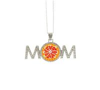 Collar Sunshine Mexico Totems de la antigua civilización de la madre, regalo para mamá, abuela, abuela, joyería de cumpleaños, Medium