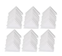 Collar Support Stays - 100 Pcs Self Adhesive Triangle Pad, Shirt Sticker