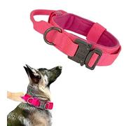 Collar táctico militar ajustable para mascotas, collar para mascotas, para acampar al aire libre, entrenamiento, caza, perro mediano y grande, pastor alemán, labrador, collar múltiple, A, M