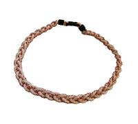 Collar trenzado ajustable deportivo único encanto moda cuello joyería tela para hombre y niño collar de cuerda trenzada, talla única, como se describe, como se describe