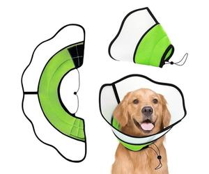 Collare Per Il Recupero Degli Animali Domestici - Cono Elisabettiano Regolabile E Traspirante, Protezione Post-Operatoria Per Gatti E Cani | Collo Morbido Anti-Leccamento Per Piccoli Grandi Anima