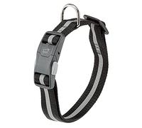 Collare Riflettente per Cani CLUB REFLEX C15/44 in Nylon con Fibbia Magnetica, Ideale per Passeggiate Serali