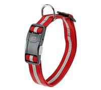 Collare Riflettente per Cani CLUB REFLEX C25/70 in Nylon con Fibbia Magnetica, Ideale per Passeggiate Serali