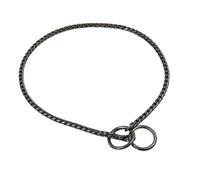 Collares cadena Máxima Elegancia antracita 3,5mm. x 43cm. CROMADO ANTRACITA