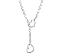 Collares de amor góticos para mujer, collar de corazón punk, gargantilla de eslabones, colgante de canesú de amor vanguardista, joyería gótica oscura para aniversarios, día de San Valentín, regalo de