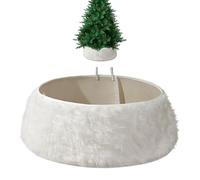 Collares de árbol para árboles artificiales | Collar de soporte de árbol de Navidad sintético - Decoración de reunión de vacaciones - para mesa, granja, reunión, fiesta, interior y exterior