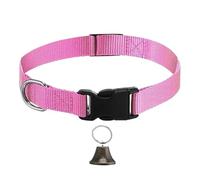 Collares de cabra con campana | 20,7 pulgadas collares ajustables de nailon para ovejas | Collar con campana de bronce antipérdida para caballo, oveja, cabra pequeños animales