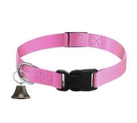 Collares de cabra con campanas, collar de cabra ajustable antideslizante, hebilla de liberación rápida de sonido claro, accesorios para mascotas para animales pequeños, vacas, ovejas, ganado