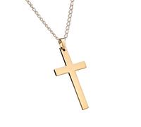 Collares de cadena para hombres, collares cristianos para hombres, colgantes para hombres, collares de cadena cristianos a prueba de óxido - Accesorios para hombres resistentes a la raíz que combinan