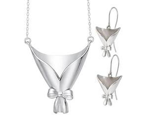 Collares de florero para mujer - Joyería de para el cuello | Juego de aretes de bricolaje: niñas, damas, madres, novias, esposas, vacaciones, cumpleaños, uso diario, boda, día de Acción de Gracia