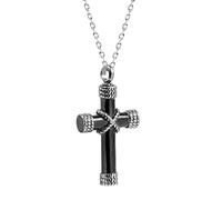 Collares de Mujeres Colgantes de Joya de Joya de halcón de Acero de Patrck Day Collar de Cenizas conmemorativas para un Amigo/Familia/Anillo para Parejas