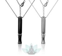 Collares de Respiración de Alivio de La Ansiedad, Collar de Dejar de Fumar 2 piezas, Collar de Alivio de La Ansiedad, Dispositivo de Ejercicio de Respiración para Meditación