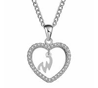 Collares de tenis para mujer, delicado collar de monograma de oro para mujer, lindo collar de gargantilla con nombre de letra para niñas, joyería simple, collar con soporte para anillos, collar rosa,
