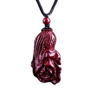 collares feng shui riqueza cinabar colgante colgante colgante de colina auténtica chakra cristal reiki amulet riqueza riqueza con la riqueza de los espíritus malignos obsequio inspirador regalo para