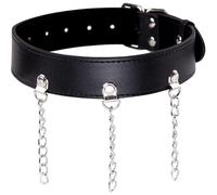 OHMAMA Fetish Collar Con Anillas - Accesorio Sofisticado Para Exploración Sensual