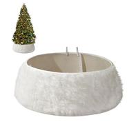 Collares para Árboles Artificiales | Falda Acrílica Blanca para Árbol De Navidad - De Centro De Mesa para Fiestas - para Exterior Mesa Estilo Rustico Reunion Fiesta Centro De Hogar Jardin