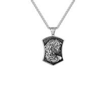 Collares para Hombre, Collares Retro de Medusa para Hombres Niños,Collares Colgantes de Síntesis de Mitos de Personalidad,Regalos de Joyería Punk