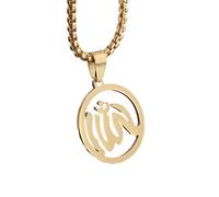 Collares para hombre y mujer, collar con colgante musulmán islámico, collar árabe para hombres y mujeres, joyería religiosa, regalo