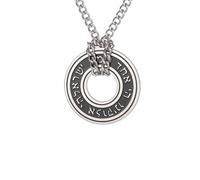 Collares para mujer, collar Shema Israel, colgante de oración hebrea, collar de bendición espiritual de la Biblia, joyería judía