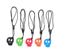 Collares Sensoriales para Masticar, 5 Piezas Silicona Suave Segura Collares Masticables para Niños con Autismo TDAH Ansiedad para Terapia Sensorial y Uso Diario