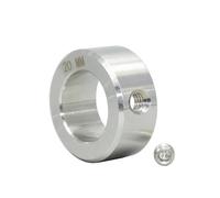 Collarín de sujeción de doble ranura, Anillo de retención tornillo fijación cuello eje dividido acero inoxidable, diámetro interior 3-100mm(G.D.Z.S13 22 12 3PCS)