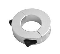Collarín de sujeción de doble ranura, Anillo fijo separable del cuello partido eje metal que forra tamaños múltiples(45x80x22 MM)