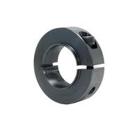 Collarín de sujeción de doble ranura, Tamaños múltiples del anillo de retención collar eje dividido escalonado acero(G/D/B/N 10 30 12 11.5)