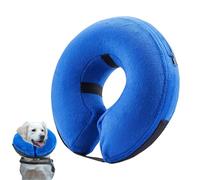 Collarín hinchable para perros | Almohada ajustable y transpirable - Cuello de perro en forma de cono, para mascotas cachorros y gatitos para el hogar interior y exterior