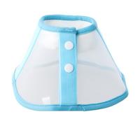 Collarín para Mascotas, Collarin Perros para No Lamerse, Ajustable Cono Mascotas Protector Heridas, Plegable Suave Collar Protector Gato, Malla Gruesa Transpirable, para Gatos Pequeños Cachorros