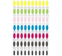 Collazoey 60 Piezas Pinzas para Ropa Antideslizantes,Colore multiplo,con Agarre Suave,Pinzas para Ropa de Plástico,No Deja Marcas,para Tendedero o Tendedero, Toalla, Ropa, Calcetines