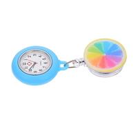 COLLBATH 1 Pc Reloj de Bolsillo Insignia de Enfermera Relojes para Hombre Digitales Reloj para Hombres Relojes de Enfermera para Mujer Reloj de Enfermera Espejo de Vidrio Ordinario Colorful