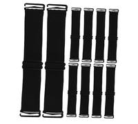 COLLBATH 10 Bandas Elásticas Ajustables Para Pelucas Diademas Bandas Elásticas Para Pelucas Kit De Reparación De Repuesto Ajustable Correa Para Agarre Para Gorra De