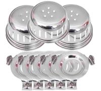 COLLBATH 10 Juegos Kit de Repuestos para Olla Presión con Soporte y Cubierta Antibloqueo Acero Inoxidable Compatible con Modelos Eléctricos Resistente la Corrosión y Desgaste para Cocción