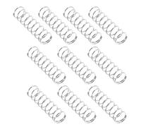 COLLBATH 10 Muelles para Tijeras de Podar de Jardín Repuestos Metálicos de Resorte Cilíndrico para Podadoras de Mano Resistentes y Flexibles para Uso Poda de Árboles y Jardinería