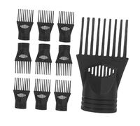COLLBATH 10 piezas Boquilla para Secador de Pelo Accesorio Profesional Peineta Concentradora Ligera y Duradera para Peluquería y Uso Doméstico Repuesto Práctico y Portátil