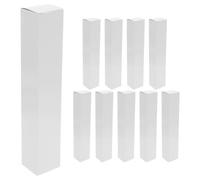 COLLBATH 10 piezas Caja de Almacenamiento para Abanicos Plegables Caja Protectora para Abanicos Japoneses Contenedores de DIY para Ocasiones Especiales