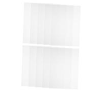 COLLBATH 10 Piezas Placas de PVC Transparentes Rígidas de de Alta para Creación de de Fotos para Manualidades y Proyectos de Bricolaje Protección y Valor Decorativo para Imágenes