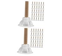 COLLBATH 100 Juegos De Varillas De Moxibustión Hechas A Mano Para En El Hogar Accesorio Decorativo De Moxibustión.