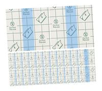 COLLBATH 100 piezas Paleta de Maquillaje Desechable Transparente Autoadhesiva para para Base Líquida Labiales y Pigmentos para Decoración de Uñas y Profesional