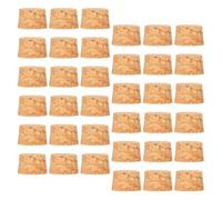 COLLBATH 100 Unidades Tapones de Corcho de Madera Natural Selladores Reutilizables para Botellas de Vidrio Pequeño Tapones Suaves para Jarra Decantador y Frascos