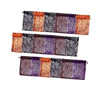 COLLBATH 100piezas Bolsas De Organza De Halloween Diseño De Bolsitas Para Celebraciones
